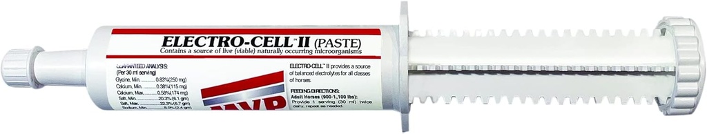 Electro-Cell II Electrolyte Paste for Horses -5-Pack (10 doses)