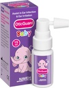 NAVEH PHARMA Otic Guard Baby Ear Drops – Huile d'oreille naturelle pour l'enlèvement de la cire d'oreille et le soulagement de l'infection – Nettoyant doux de l'oreille pour les bébés, les tout-petits et les enfants – Apaisant les oreilles démangeantes et les oreilles furieuses