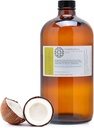 PureC60OliveHuile C60 Huile de coco biologique MCT 1L / 33,8 Fl Oz - 99,95 % Carbone 60 Sans solvant 400mg - Bouteille en verre ambré - Carbone 60 Huile de coco - du premier producteur mondial