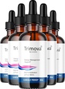 (5 Pack) Trimova gouttes liquides, Trimova gouttes formule avancée, TrimovaDrops vitamine, TrimovaDrops métabolique, TrimovaDrops métabolisme 5 bouteilles pour 150 jours