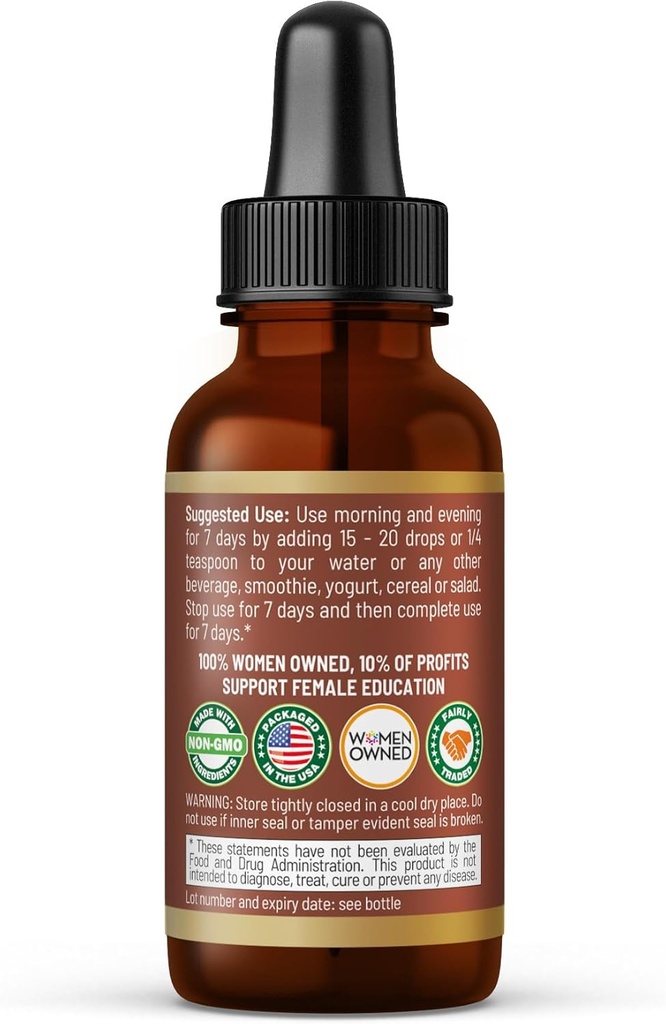 Herbal Goodness Body Detox Colon Broom for Adults 1oz - Blood Cleanser Detox and Gut Health Support for Improved Digestion, Immune Support, and Elimination of Body Waste