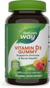 Voie de la nature Vitamine D3 Gummies, soutient la santé immunitaire et osseuse*, 2000 UI (50 μg) par portion de 2 gummy, Vitamine D3 2000UI par 2 Gummies, Fruits mélangés aromatisés, 120 Nombre