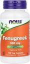 Maintenant les aliments maintenant FOENUGREEK 500MG, 100 CT