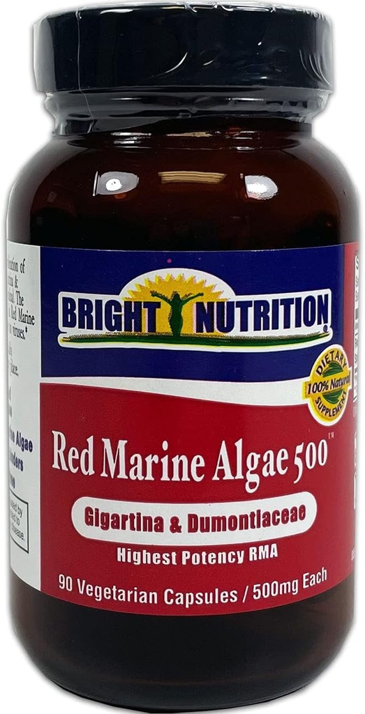 Red Marine Algae 500 - Gigartina & Dumontacea - 90 VCaps/500mg
