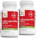 Terry naturellement Ashwagandha EP35 Extra Strength - Supplément à base de plantes pour le soutien du sommeil - Aide Healthy Stress Response - Endurance & Energy Support - 60 capsules (60 portions)