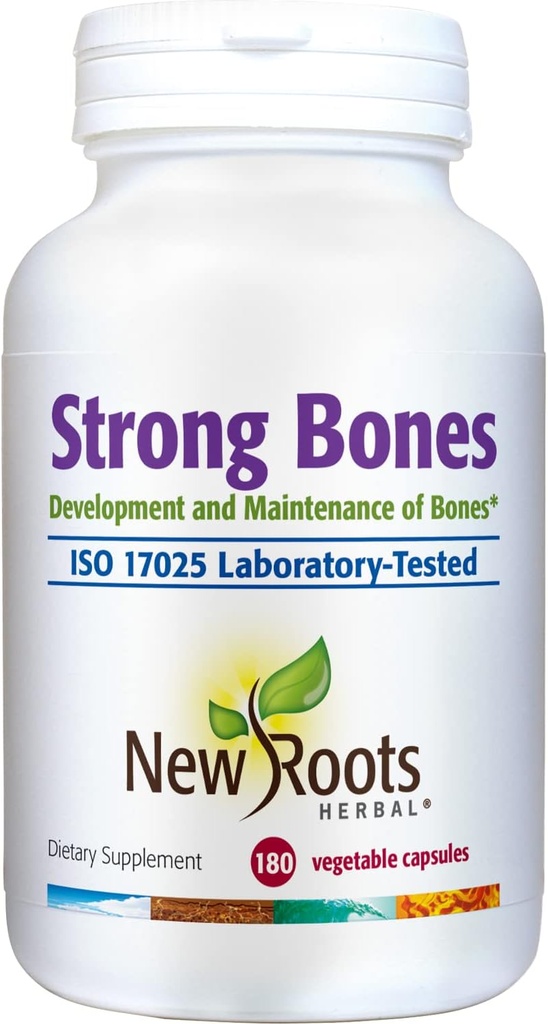 Supplément osseux fort avec super mélange 22 ingrédients : sulfate de glucosamine, calcium, magnésium, curcuma, vitamine D3, B1, K2, B12, zinc, absorption accrue (180 capsules de légumes)