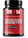 Iron Brothers Supplements Testosterone Booster for Men, 90 Capsules | Testosterone Supplements for Men to Enhance Muscle Growth | Estrogen Blocker | Promotes Fat Loss & Increase Performance - 30 Days