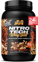 MuscleTech Poudre de protéines de lactosérum (Beurre d'arachides chocolatée, 2LB) - Mélange de protéines de lactosérum de lactosérum de lactosérum de lactosérum de lactosérum - 24g de protéines d'or de lactosérum pour les femmes et les hommes - Sans gluten