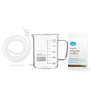 Purelife Coffee Laema Kit - 1 Qt Lavement de verre non toxique - pour le nettoyage des colonies - Lavements à domicile - Détox hépatique pour la thérapie Gerson - 1/2 Lb Coffee de lavement biologique - Testé en laboratoire