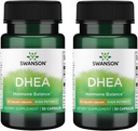 Swanson Dhea 25 Milligrammes 30 Capsules (2 Pack)