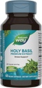 Nature's Way Holy Basil Premium Extract, Stress Support*, Herbe adaptogène*, 450 mg par portion, 60 capsules de végétalien (paquetage May Vary)