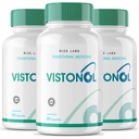 ize labs Vistonol Vision Supplement, Capsules tout-naturelles pour l'amélioration rapide de la santé et une meilleure capacité de cibler, soutenir les fonctions oculaires saines - Pack de 3(180 Capsules)