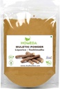 Organic Licorice Root Powder (3.5 oz - 100g), Mulethi Powder Organic for Face, Pure Licorice Root Extract for Skin, Regaliz Raiz Organico Dried Liquorice Roots Herb, Extracto De Regalis 0.2 lb