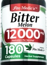 Labo de FITO MEDIC Extrait de mélône amère 600 mg (20:1 Concentré) par portion de 3 capsules.
