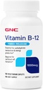 GNC Vitamin B-12 1000mcg, Supports Energy Production, 90 Caplets