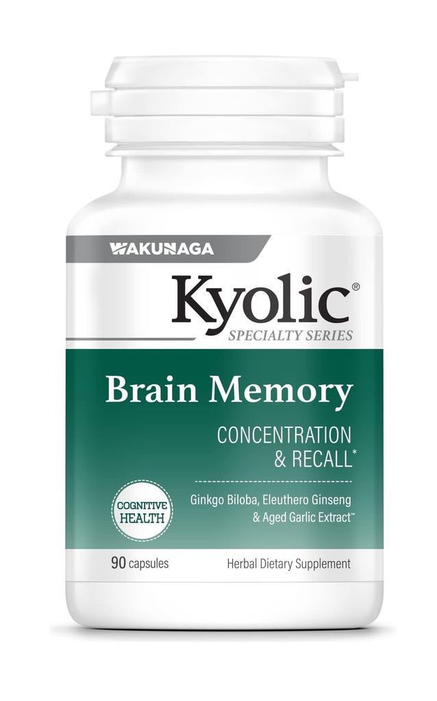 Série de spécialités kyoliques Mémoire cérébrale, pour concentration et rappel