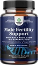 Supplément Fécondité Homme Pré Conception - Sème Volume Booster avec CoQ10, Racine de Maca, Folate de méthyle et Acide D-Aspartique - Supplément Fécondité Homme pour Motilité de Sperm - Conception pour Lui, 90 Compte