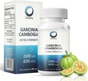 Extra Strength 65% HCA Pure Garcinia cambogia pilules naturelles de perte de poids, pilule de contrôle de l'appétit supplément diététique au contrôle du poids pour les hommes et les femmes
