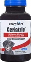 COMFORT Geriatric Supplement for Dogs, 100 Count, Contains MSM, Superoxide Dismutase, Ester-C, 19 Vitamins and Minerals & 18 Amino Acids, Made in The USA