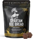 Bread d'abeille Spartan Chewables – Bread d'abeilles Multivitamine naturelle naturelle brute avec abeille Pollen, Propolis et Jelly Royal , Fermenté pour l'énergie, la vitalité, la récupération et l'immunité , rien de synthétique