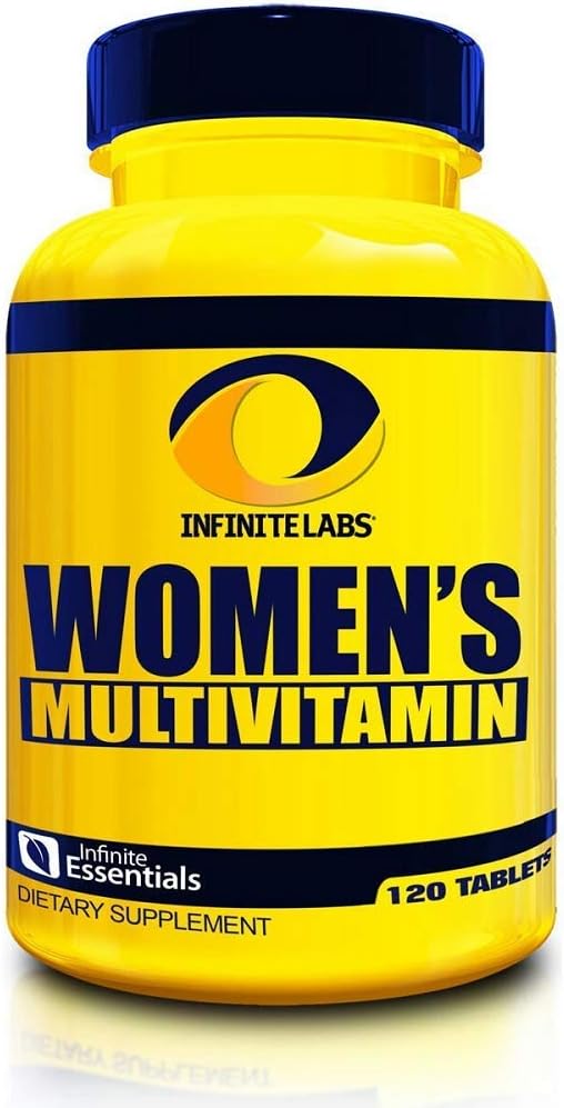 Supplément multivitaminique quotidien pour femmes - Biotine, Vitamines A B C D E, Calcium, zinc, lutéine, magnésium, manganèse, acide folique et plus. Multivitamines naturelles, sans OGM, sans gluten et sans lait pour femmes