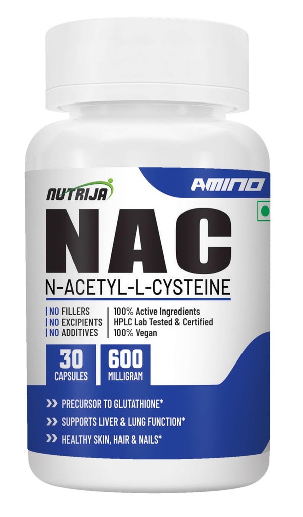 NAC (N-acétyl L-Cysteine) 600 mg - 30 gélules