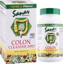 Sanar Naturals Colon Cleanser 2002 - Supplément fibreux, prise en charge du poids Detox et santé Gut pour les femmes et les hommes - GLP-1 Support - Psyllium Husk Poudre, Cascara Sagrada, 90 Capsules