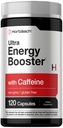 Supplément énergétique Horbäach 120 Capsules avec caféine, ginseng et vitamine B12.