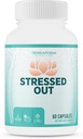 Stressed Out – Focus Mental & Relaxation Supplément – 60 Capsules – États-Unis Fabriqué – 1 mois d'approvisionnement