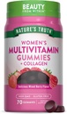 Nature's Truth Womens Multivitamin Gummies Plus Collagen & Biotin.