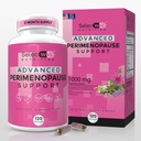 Supplément de soutien périménopause et ménopause pour les femmes – Multi-Symptôme de soulagement avec Black Cohosh & Red Clover Isoflavones