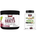 Facteur de force Betteraves totales Oxyde nitrique poudre et parfaite racine de Maca Chews énergie, l'humeur et le supplément d'équilibre
