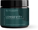 The Wellness Company Longevity – Mitochondria Efficiency, DNA Repair, Cellular Senescense - NR, Lipsomal Glutathion, Resveratrol, Bifidobacterium 15B CFU.