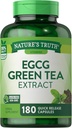La vérité de la nature GEGG Capsules d'extrait de thé vert (180 pilules) Supplément sans OGM et sans gluten