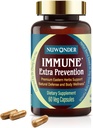 Immune Extra Prevention, Support Immune naturel, Formule testée cliniquement, Défense naturelle, Bien-être corporel, Non-Sourd, Pas d'ingrédient chimique. Il a décerné les plus grandes inventions. 60 gélules