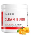 KAGED propre brûleur de graisse thermogénique poudre de CaloriBurn GP, L Carnitine, eau de coco