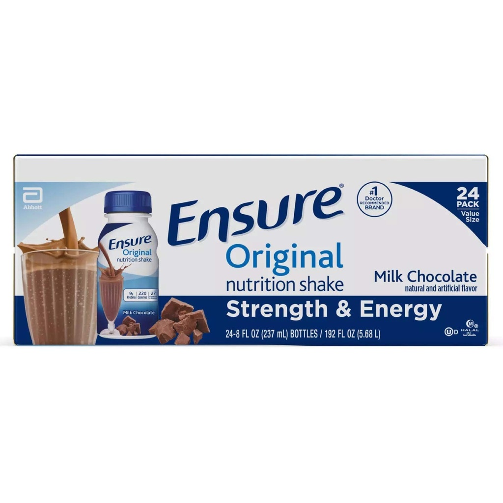 Assurer une nutrition équilibrée complète Shake, chocolat au lait crémeux, #50462 - 8 Oz, 24 Ea/case
