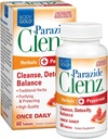 Body Gold Parazide Clenz Herbals & Peppermint | Intestinal Cleanse & Detox w/Black Walnut & More | 30 Serv, 60 Tablets