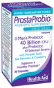 ProstaProbio Men’s Daily Probiotic – 10 Strains with Prebiotic, Pumpkin Seed, Saw Palmetto & Cranberry | 30 Once-Daily Vegetarian Capsules for Prostate & Urinary Wellness Support