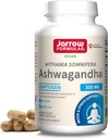 Jarrow Formulas® Capsules Ashwagandha, 300 mg Supplément soutient la résistance normalisée au stress mental et physique, 120 Capsules Veggie, 60 jours d'approvisionnement