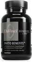 DAVINCI Labs Phyto Benefits - soutient la santé cardiaque, cérébrale et immunitaire, la production de GLP-1 et plus encore avec Curcumine, Quercetin, Thé vert et plus* - Végétarien, sans gluten, sans soja - 30 capsules