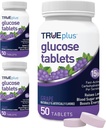 Comprimés de glucose TRUEplus®, saveur de raisin - Flacon 50ct – 3 emballages
