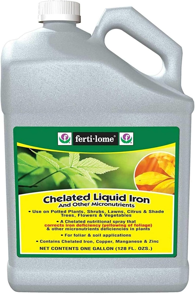 Fertilome Chelated Liquid Iron, 1 Gallon