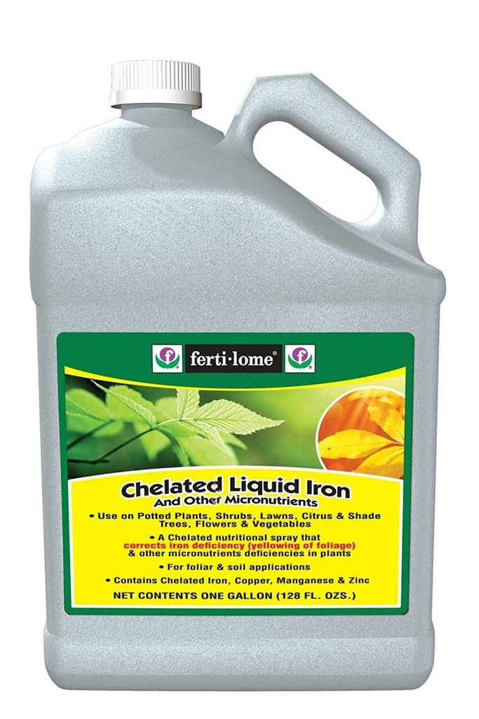 Fertilome en fer liquide chélaté, 1 Gallon