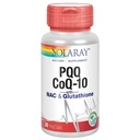 Solaray PQQ CoQ10, Soutien à la santé cardiaque, 30ct