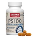 Formules Jarrow PS100 Phosphatidylsérine 100 mg, supplément alimentaire pour le soutien de la santé cérébrale et de la cognition, 60 softgels, 20-60 jours