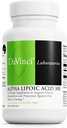 DAVINCI Labs Alpha Lipoic Acid 300 - Supplément alimentaire pour soutenir le métabolisme et les niveaux de collagène sains - avec 300 mg Alpha Lipoic Acid par gélule - Sans gluten - 60 capsules végétariennes