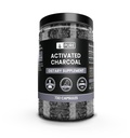 Ingrédients originaux purs Charbon activé (730 capsules) Pas de magnésium ou de farine de riz, toujours pur, vérifié en laboratoire