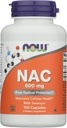 Maintenant Aliments Cystéine de Nacaacétyl 600mg Capsules, 100 CT