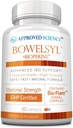 Sciences approuvées Bowelsyl - 60 Capsules - Supports GI Tract, apaise Colon, restaure les nutriments - Haute absorption - Tous naturels, non-OGM